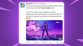 ¡¡FORTNITE ANUNCIA MAÑANA A TRAVIS SCOTT EN FORTNITE ¿Cuando regresa Travis Scott y Astro jack [upl. by Roots]