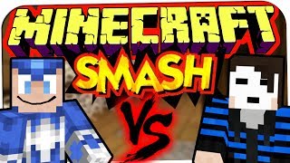 MINECRAFT SMASH  DelayLP VS GermanLetsPlay ☆ Lets Play Minecraft Smash [upl. by Tnahs860]