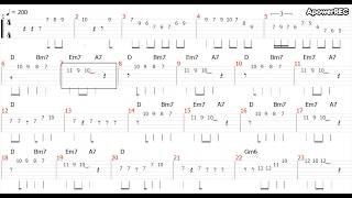 belleville django reinhardtäs solo transcription [upl. by Muhcan]