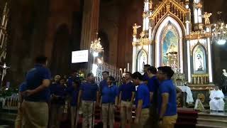 Christmas Bonus  Aegis  by San Sebastian Chamber Singers [upl. by Leahcimrej824]