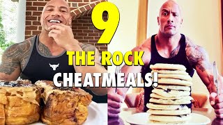 9 Dwayne quotThe Rockquot Johnson EPIC CHEAT MEALS on Sunday [upl. by Euf]