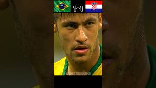 Croatia Vs Brazil 13 Neymar hat trick 🔥2026 world cup final imaginary match highlights shorts [upl. by Ahseikan]