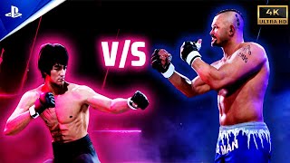 Bruce Lee vs Chuck Liddell UFC 5  Dragon vs The Ice Man [upl. by Nnaihs]