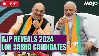 BJP LIVE  BJP Announces List Of Lok Sabha Candidates For 2024 Polls  Lok Sabha Elections 2024 [upl. by Gaulin]