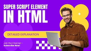 super script element in html [upl. by Genie654]