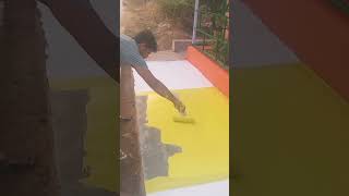 Water proofing paint damp proof mix colour kesa lga aapko paintr exteriorwaterproofing [upl. by Ofelia882]