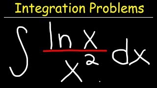 Integral of lnxx2 [upl. by Fasa86]