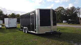 85X16 Arising Trailer  Enclosed Trailer [upl. by Ailyt990]