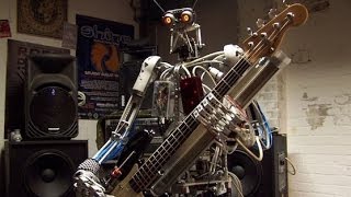 Battle of the Robot Music Bands Z Machines vs Compressorhead [upl. by Saref]