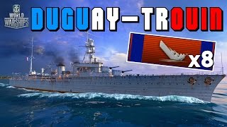 DuguayTrouin 106K DMG 14 Citas 8 Kills  World of Warships [upl. by Sirronal]