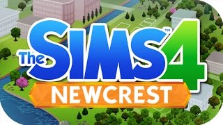 THE SIMS 4  BUILDING NEWCREST 🌃 — A NEW SERIES [upl. by Harle145]