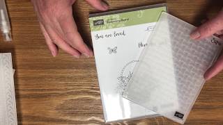 Tuesdays Tip  Using your Thick Embossing Folders [upl. by Grissel]