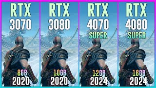 RTX 3070 vs RTX 3080 vs RTX 4070 SUPER vs RTX 4080 SUPER  Tested in 25 Games [upl. by Atsirtal]