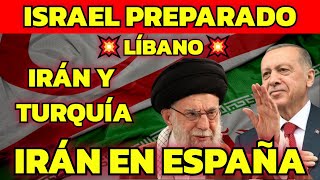 NOTICIAS DE ISRAEL HOY PREPARACIÓN CONTRA EL LÍBANO TURQUÍA  IRÁN SOCIOS Y MÁS JREntreComillas [upl. by Jennine]