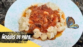 👉🏽Preparate estos Ñoquis de papas que son riquisimos 🥔 [upl. by Aoht]