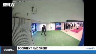 Document RMC Sport  Brandao donne un coup de tête à Thiago Motta  1608 [upl. by Chin959]