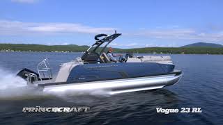 Princecraft  Vogue 23 RL 2023 ponton  pontoon [upl. by Shulman]