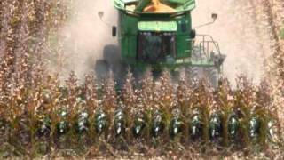 Howell Farms 2010 Corn and melon harvest [upl. by Jerrome]