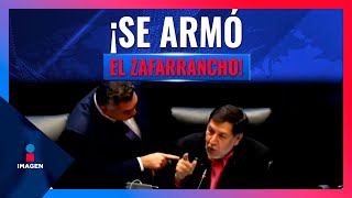 quotAlitoquot Moreno y Gerardo Fernández Noroña chocan en el Senado  Noticias con Francisco Zea [upl. by Annal352]