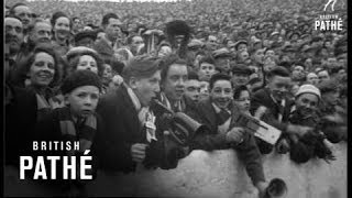 Burnley V Manchester United FA Cup Third Round 1954 [upl. by Menken]