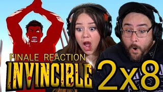 Invincible 2x8 REACTION  quotThought You Were Strongerquot  Episode 8 Season Finale [upl. by Spike355]