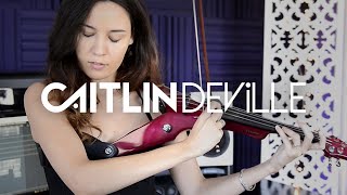 Dont Let Me Down The Chainsmokers ft Daya  Electric Violin Studio Cover  Caitlin De Ville [upl. by Moulden519]