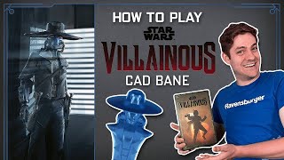 How to Play Cad Bane in STAR WARS™️ Villainous Scum and Villainy [upl. by Isied]