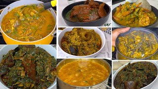 12 Nigerian Soup Recipes for your whole family Nigerian food [upl. by Adaven]