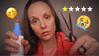 ASMR Dein Besuch im quotAM SCHLECHTESTEN BEWERTETEN FRISEURSALONquot 😅 ASMR Roleplay  Geflüstert [upl. by Weisberg]