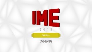 IME 2015  2ª Fase  Química [upl. by Vedetta]