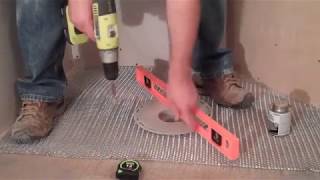 Shower Drain Installation  Connect to Plumbing  Trugard Direct [upl. by Bernadine]