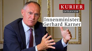 Innenminister Karner quotAsylsystem hat Grenze der Belastbarkeit erreichtquot [upl. by Chinua]