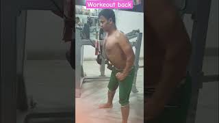 Workout backबैक वर्कआउटbodybuilderbodybuilding exercise sort viral shorts followworkout🇮🇳 [upl. by Tertia948]