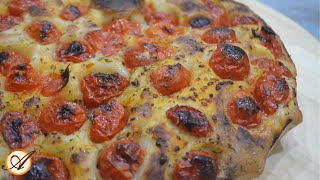 Focaccia barese con lievito madre  Licoli [upl. by Leveridge]