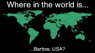 Where in the world is Bartow USA [upl. by Loftus]