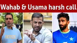 Reality of Wahab Riaz fight with Usama Mir [upl. by Follmer]