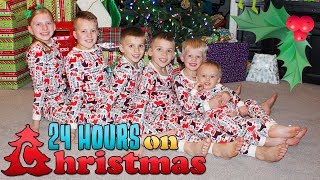 24 Hours with 6 Kids on Christmas Day 2018 [upl. by Ettigirb]