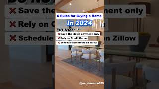 6 Rules for Buying a Home in 2024  Joe Demarco [upl. by Lavery926]