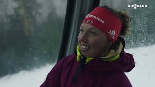 Laura Dahlmeier  Daheim am Start  Episode 3  Viessmann [upl. by Hayotal]