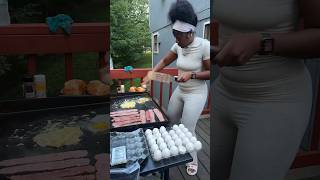 Vickey Cathey cooks for her boyfriend 🤭🥰 shorts [upl. by Eelrehpotsirhc]