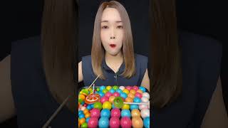 Exploring toy candy 😍 ASMR mukbang with a sweet twist shorts [upl. by Casimire]