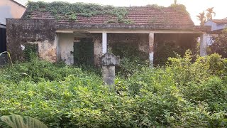 SHOCK  Cleaning amp Renovating Abandoned House With Overgrown Weeds In The Front Yard [upl. by Aciruam84]