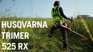 Husqvarna trimer 525RX [upl. by Wehttan]