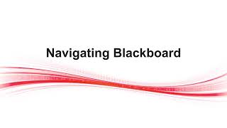 Student Essentials  Navigating Blackboard [upl. by Hainahpez]