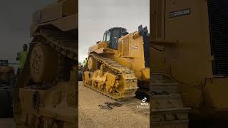 CAT D11 loading for transport today heavyequipment caterpillarequipment dozer heavyhaul [upl. by Innad]