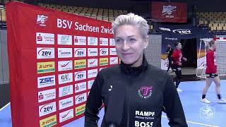 Zwickau  Metzingen  Handball Bundesliga Frauen 202425 Round 6 [upl. by Teufert]