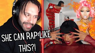 MEGAN DISSED NICKI HISS Reaction  Megan Thee Stallion [upl. by Valenza]