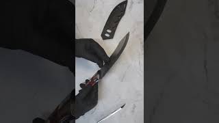 ASMR Kitchen Knife Unboxing No Talking No Music Aliexpress asmr asmrvideo asmrunboxing knife [upl. by Budding535]