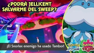 ¡JELLICENT EVITA QUE REVIENTEN MI TEAM ¡ABSORBEFUERZA OP Combates Online Pokémon Espada y Escudo [upl. by Danni]