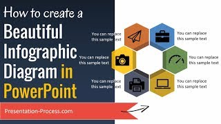 Create Beautiful Infographic Diagram in PowerPoint [upl. by Burdett624]